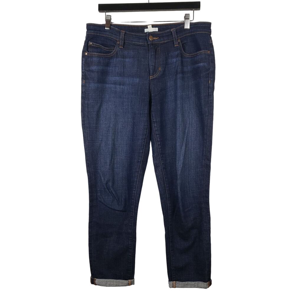 Eileen Fisher Jeans Straight Leg Cuff - 8
